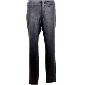 Roz & Ali faux Leather Pants, Size 10